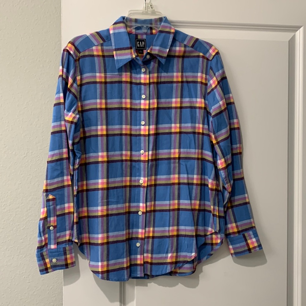Plaid Flannel Shirt By Gap